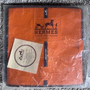 NIP Vintage Hermes Clic Clac silk scarf